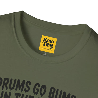 Spooky Drummer T-Shirt - Halloween Music Tee