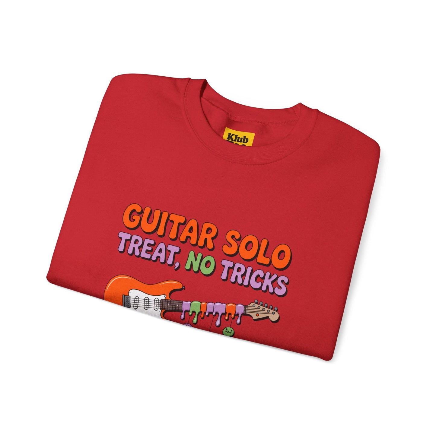 Guitar Solo Treat Halloween T-Shirt - No Tricks
