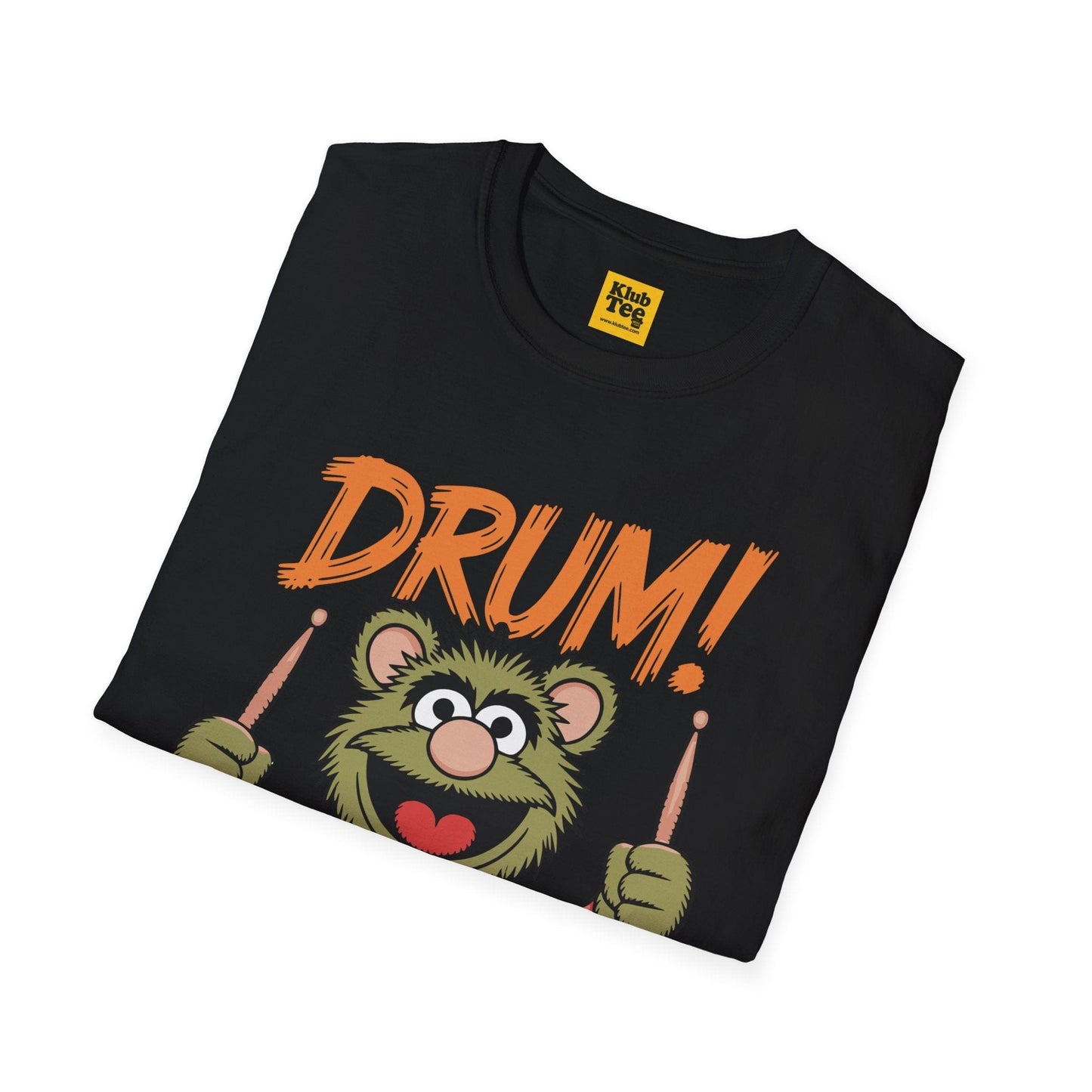 Playful Drums T-Shirt - Fun Percussion Design