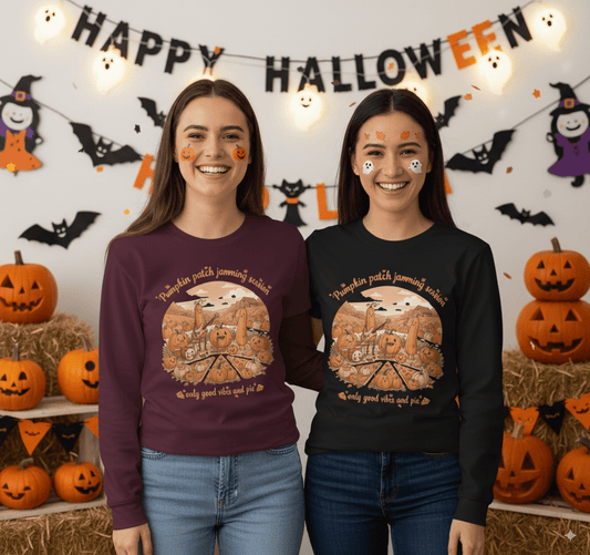 Pumpkin Patch Halloween Sweatshirt - Fall Comfort