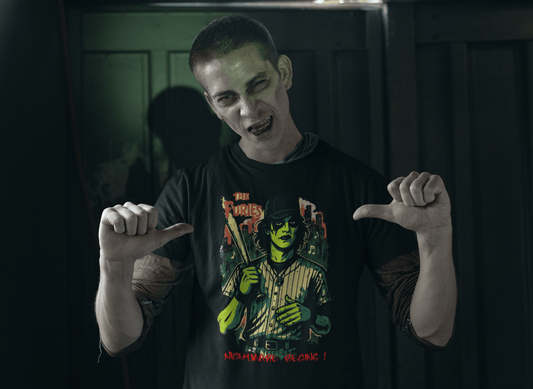 The Furies retro movie t-shirt with vintage horror film design for Halloween