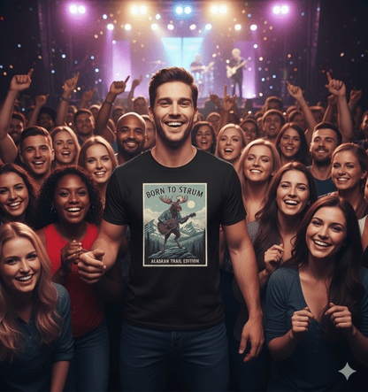  Alaskan Trail Moose t-shirt with nature adventure and wilderness moose design