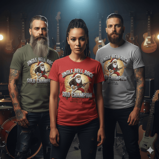 Jingle Bell Rock T-Shirt - Solo Champion Christmas
