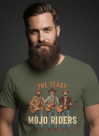 Texas Mojo Riders vintage country band graphic t-shirt