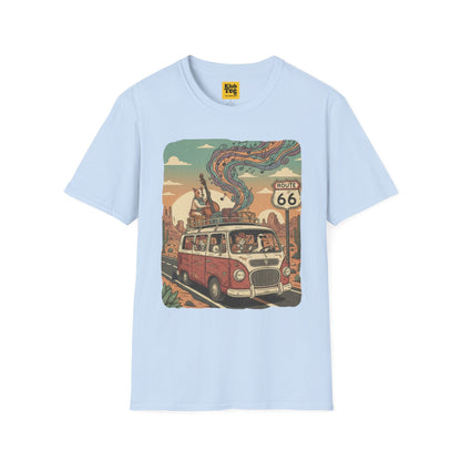 Vintage Road Trip T-Shirt - Adventure Travel Tee