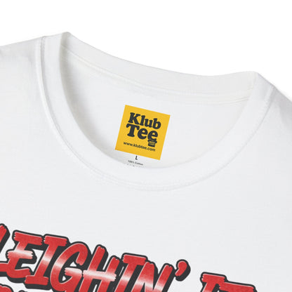 Sleighin' It on Drums T-Shirt - Christmas Drummer