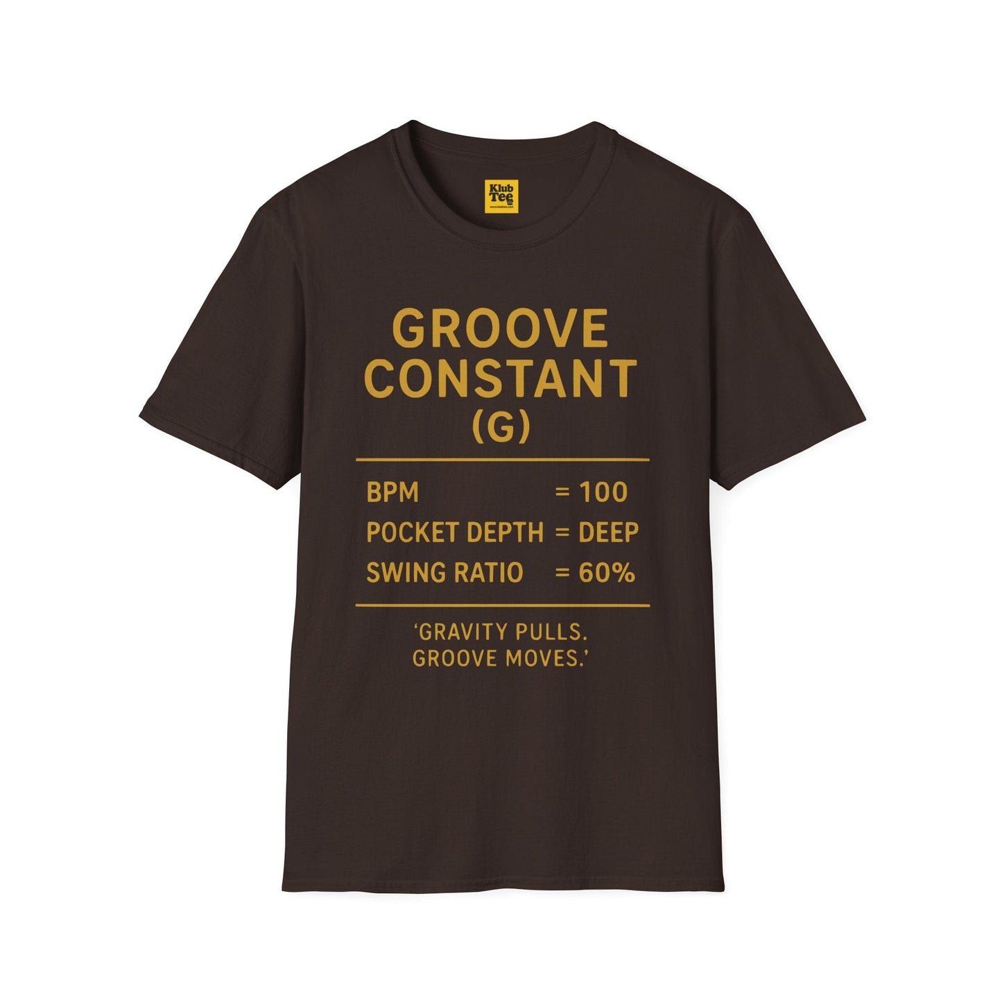 Groove Constant T-Shirt - Mathematical Music