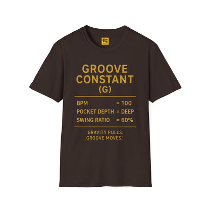 Groove Constant T-Shirt - Mathematical Music