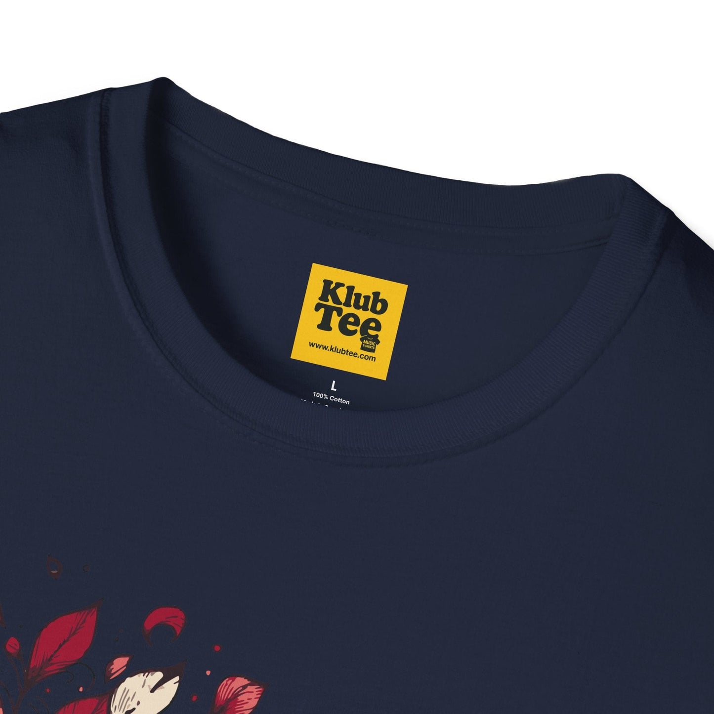 Floral Music Notes T-Shirt - Garden Melody
