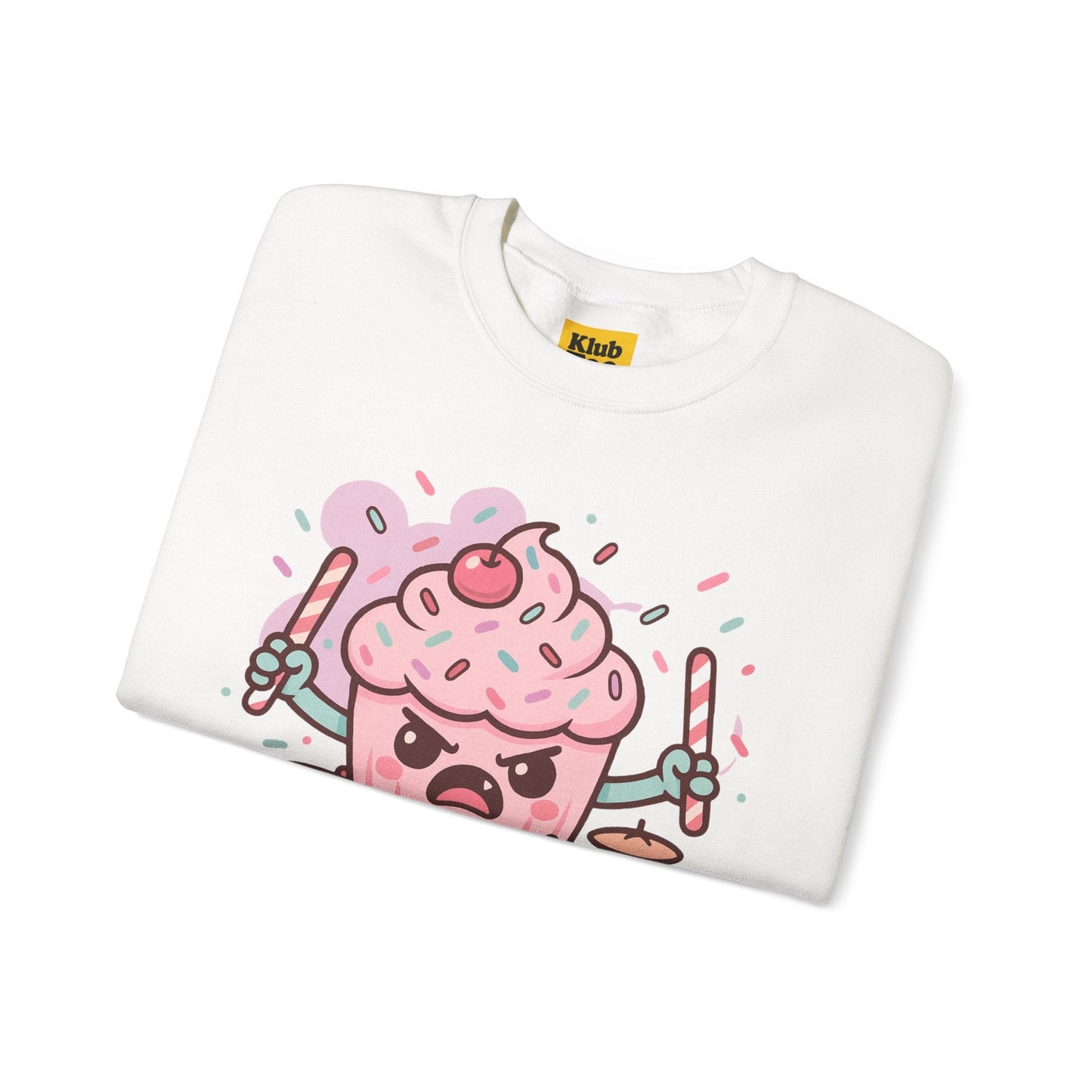 Frosted Fury Sweatshirt - Cute Dessert Graphic Tee