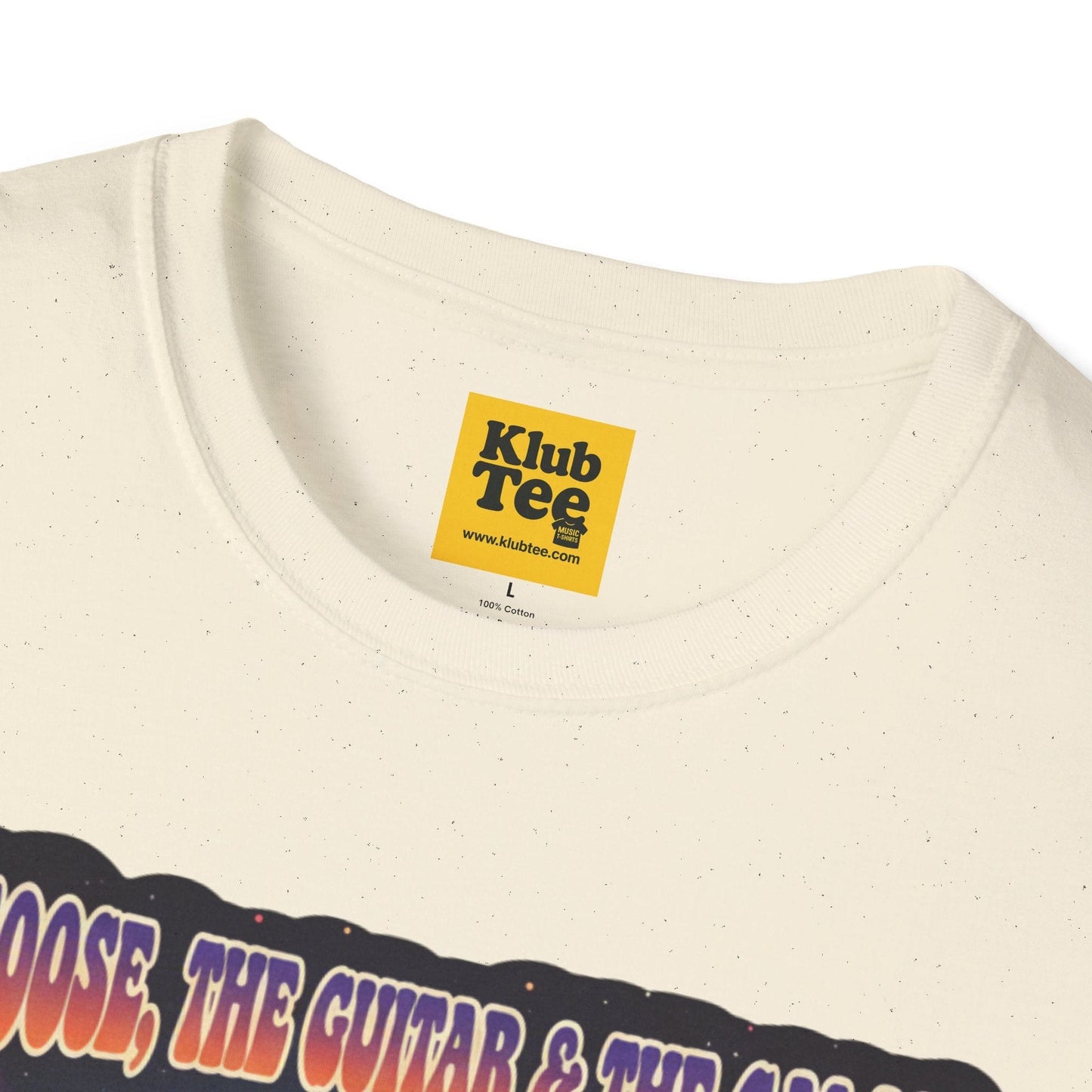 Groovy Galactic Guitar T-Shirt - Cosmic Music Tee