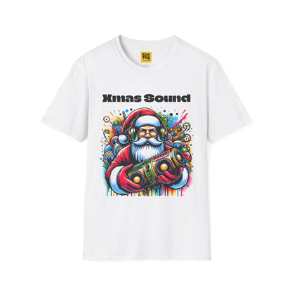 Xmas Sound T-Shirt - Festive Holiday Music Vibe