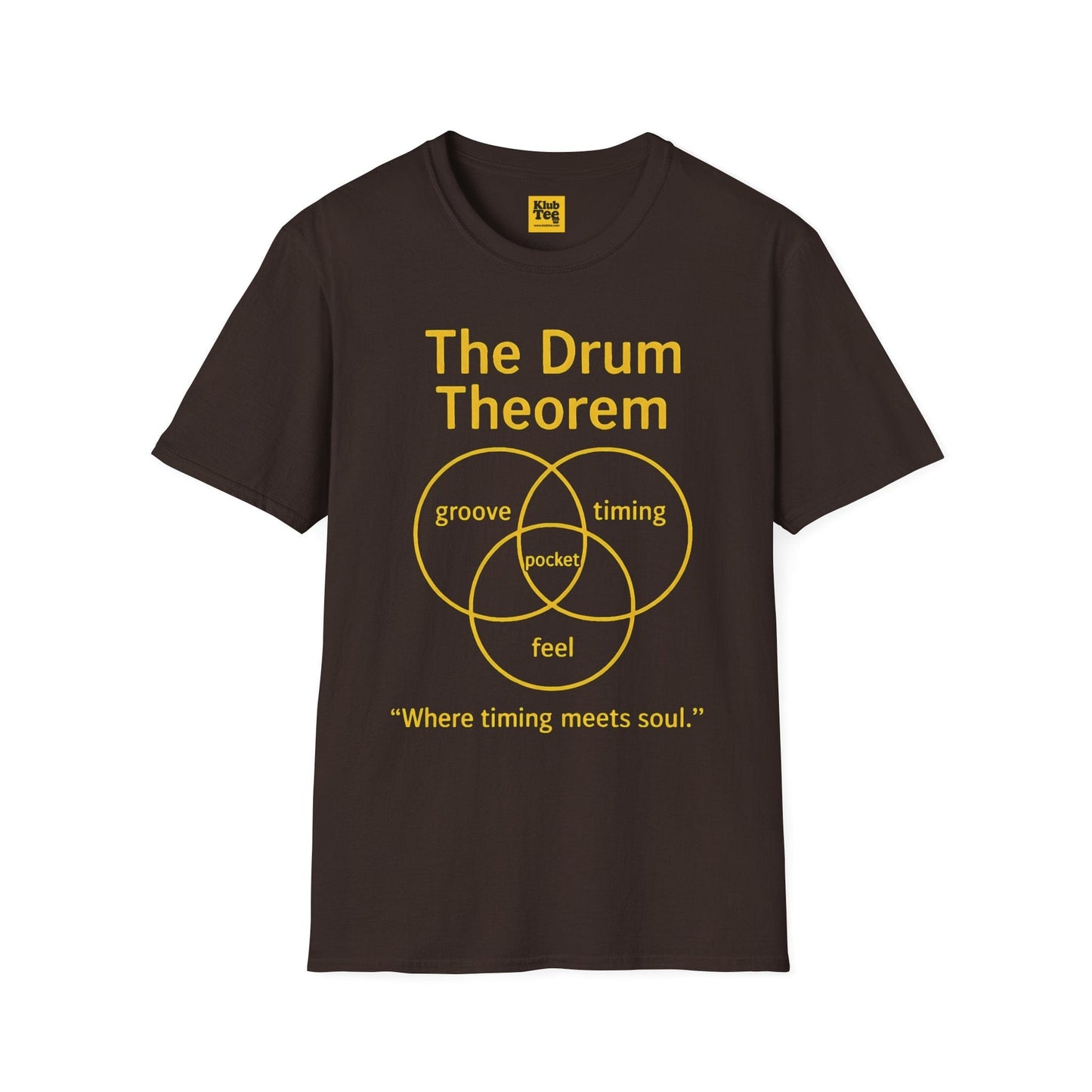 Drum Theorem T-Shirt - Mathematical Percussion