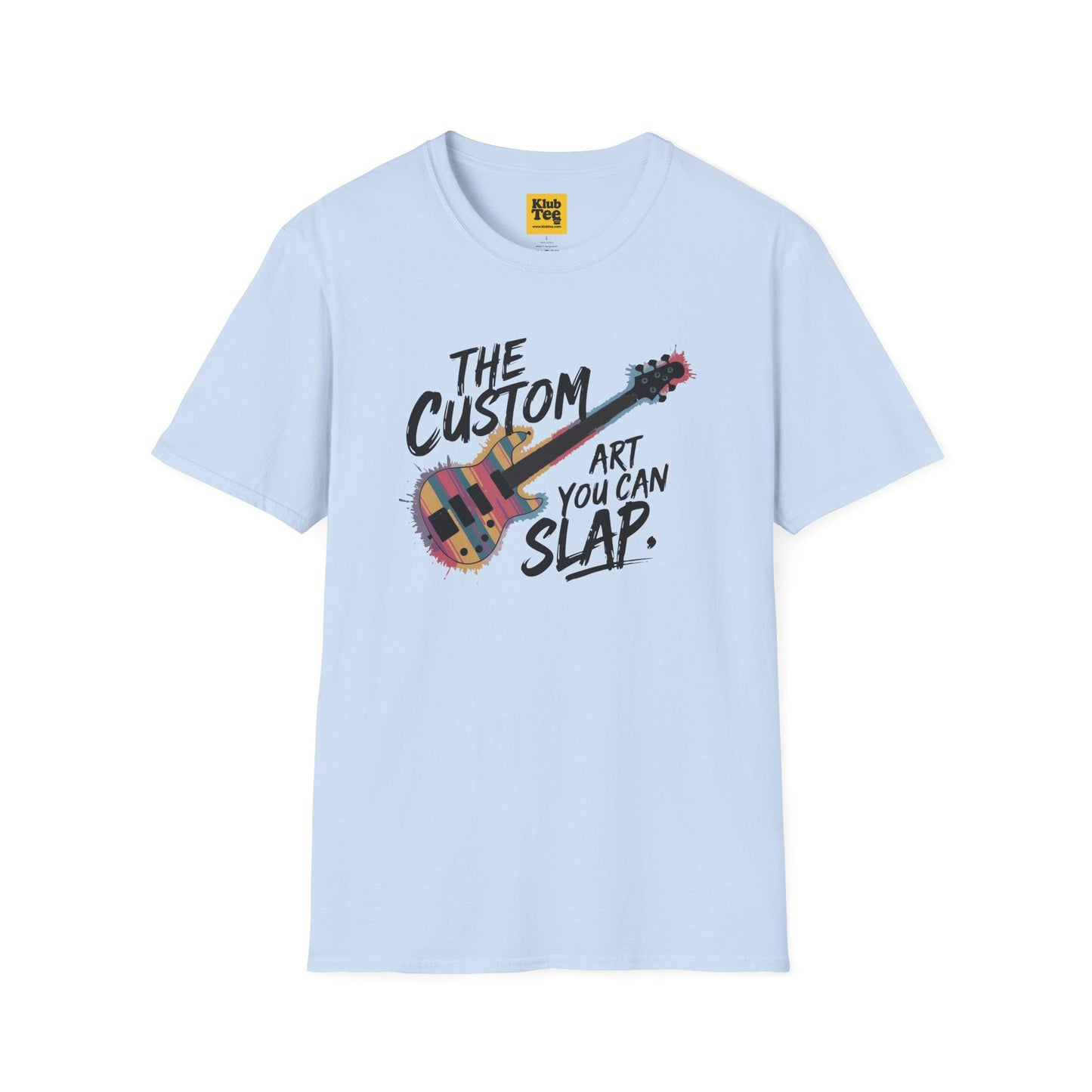 Custom Guitar Art T-Shirt - Artistic Design