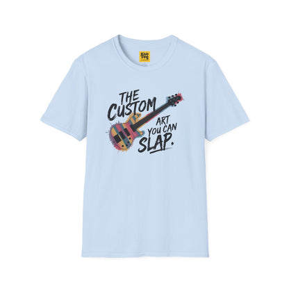 Custom Guitar Art T-Shirt - Artistic Design