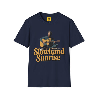 Slowhand Sunrise Guitarist T-Shirt | Vintage Clapton Tee