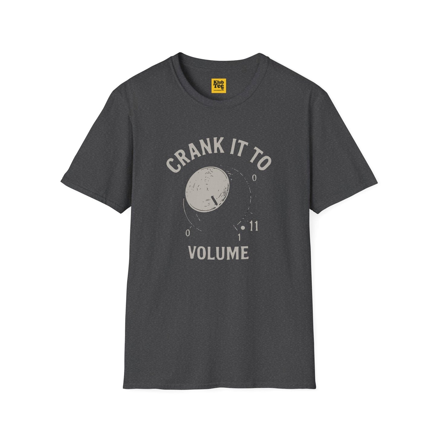 Crank It To Volume T-Shirt - Loud Music