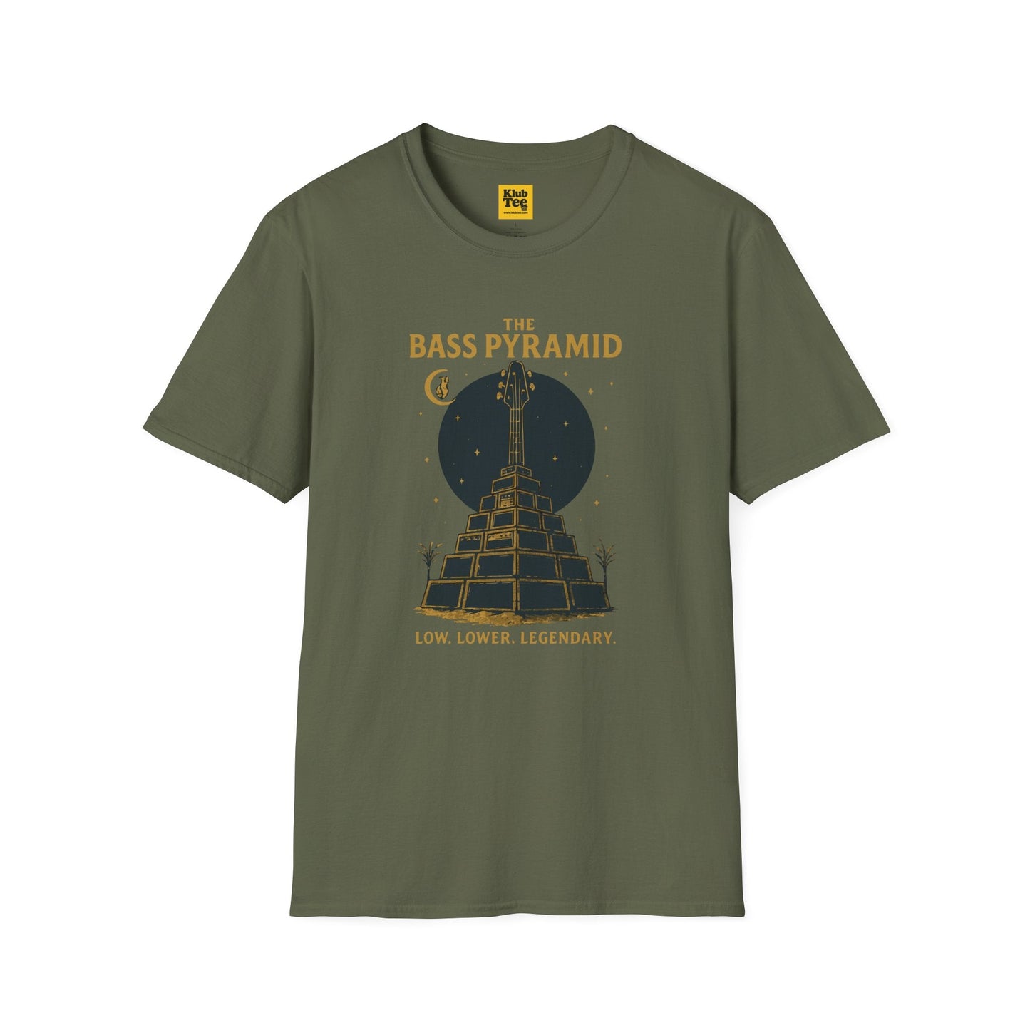 Bass Pyramid T-Shirt - Geometric Music Design