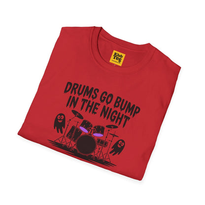 Spooky Drummer T-Shirt - Halloween Music Tee