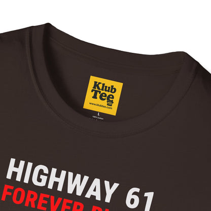 Highway 61 Forever Blues Softstyle Tee - Music Gift