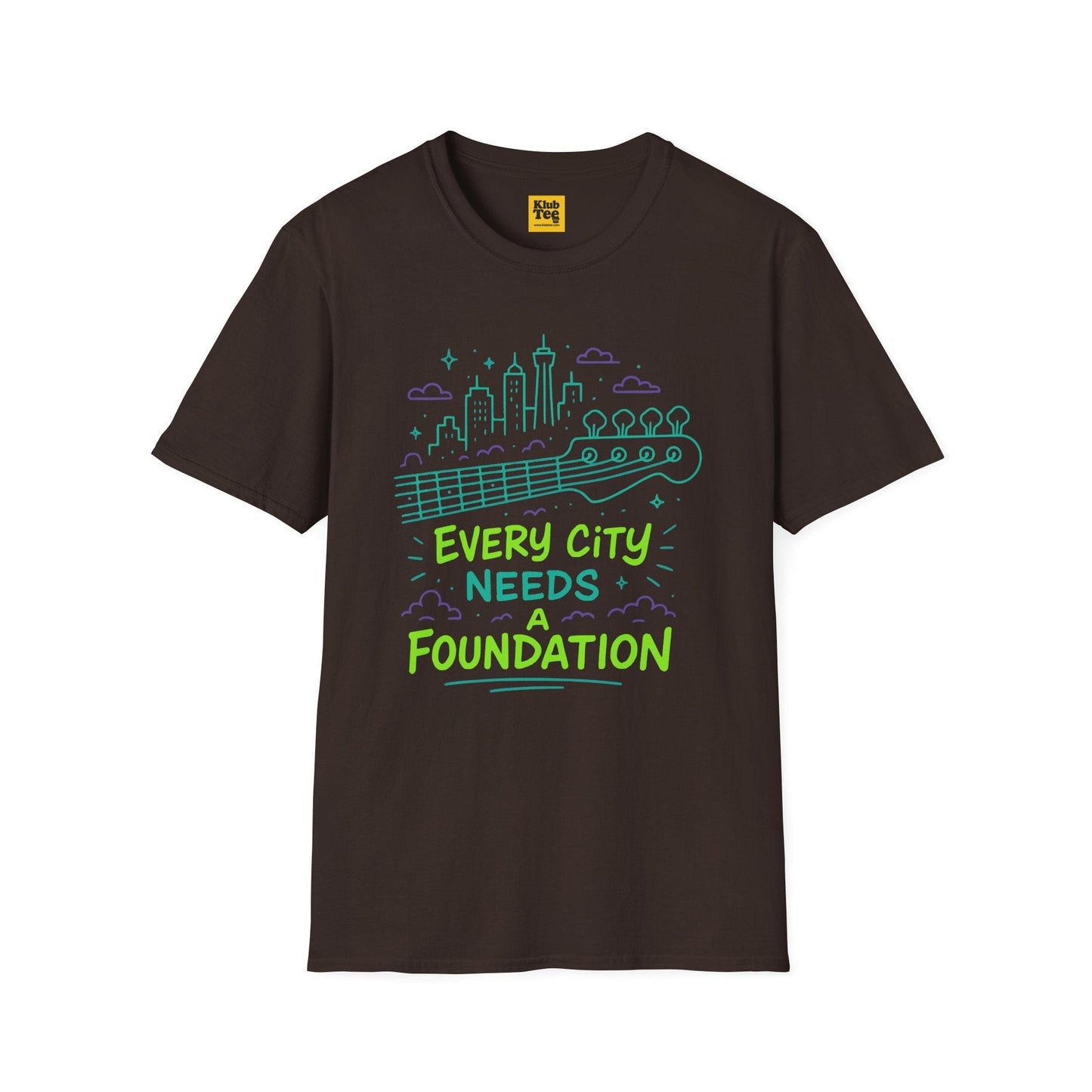 Every City Needs Foundation T-Shirt - Music Quote