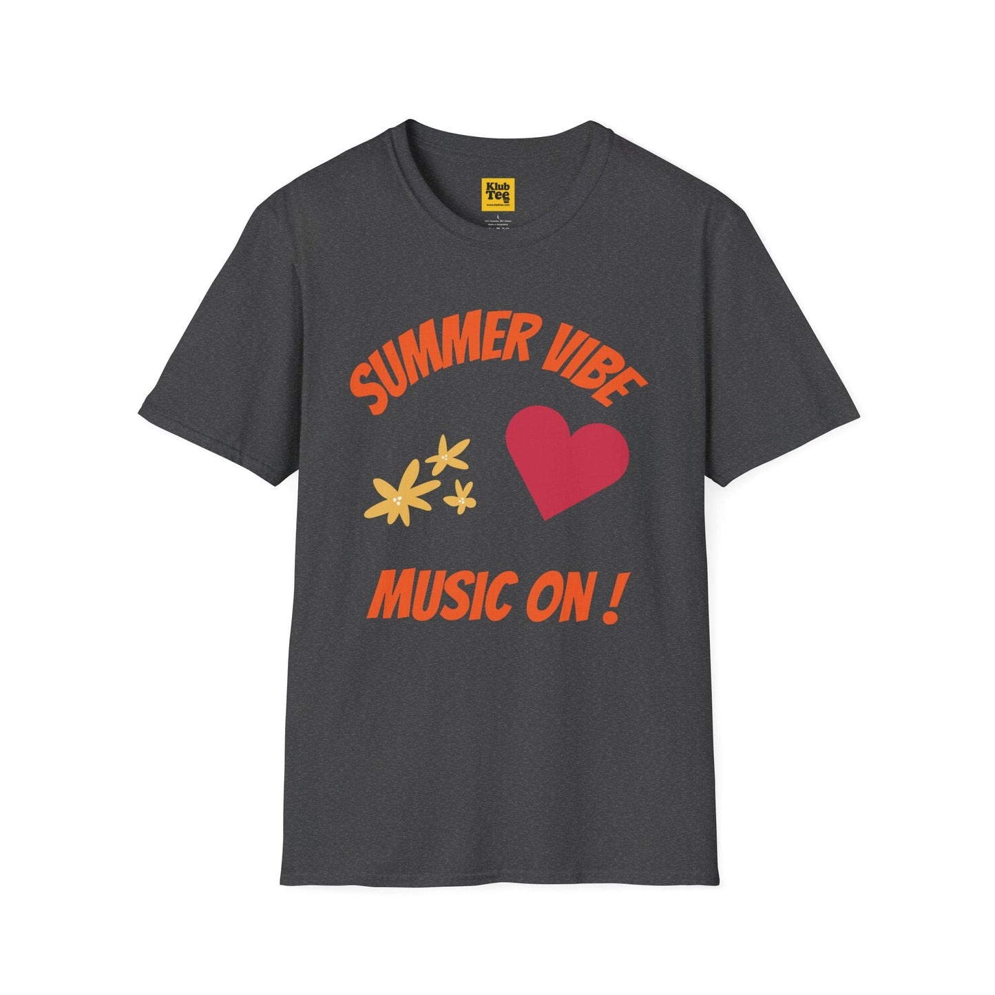 Summer Vibe Music On T-Shirt - Seasonal