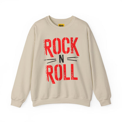 Rock 'n Roll Sweatshirt - Vintage Music Lover Gift