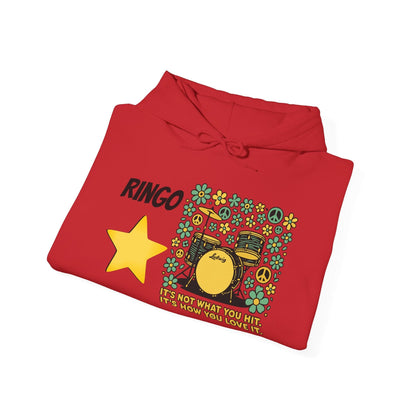 Ringo Drummer Hoodie - Beatles Tribute