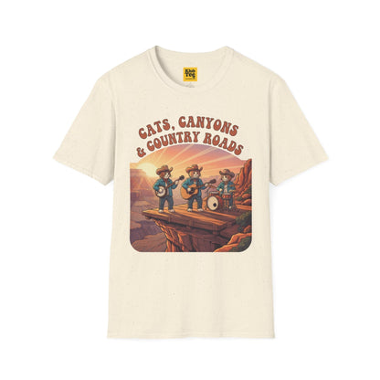 Cats Canyons & Country Roads T-Shirt - Western Style
