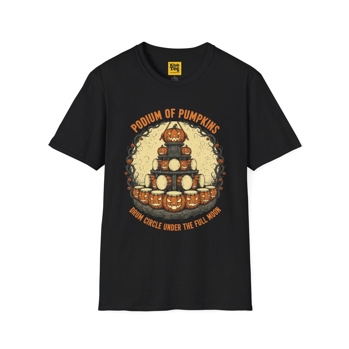 Autumn Vibes Pumpkin T-Shirt - Fall Halloween Tee