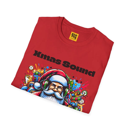 Xmas Sound T-Shirt - Festive Holiday Music Vibe