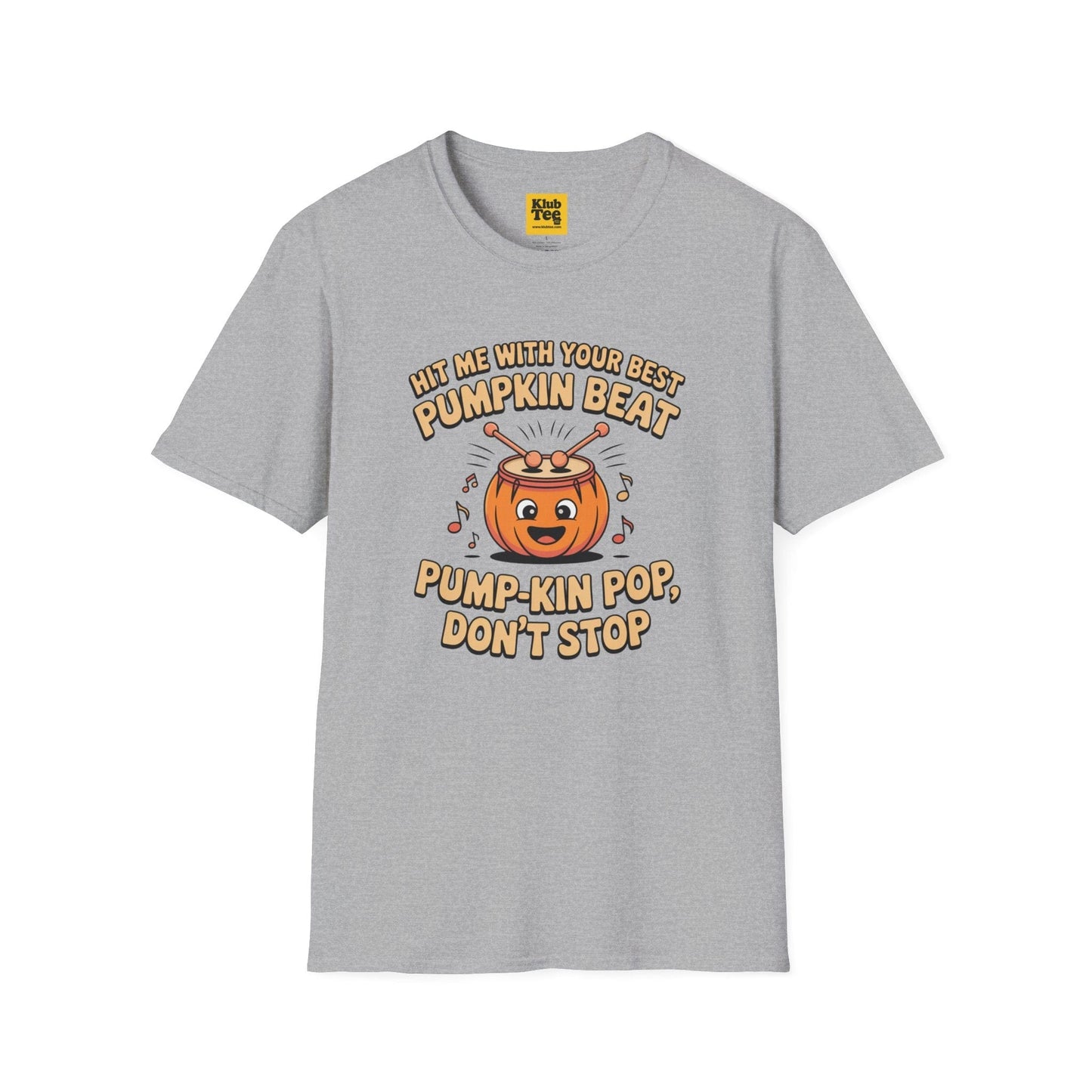 Pumpkin Beat Halloween T-Shirt - Funny Music Tee
