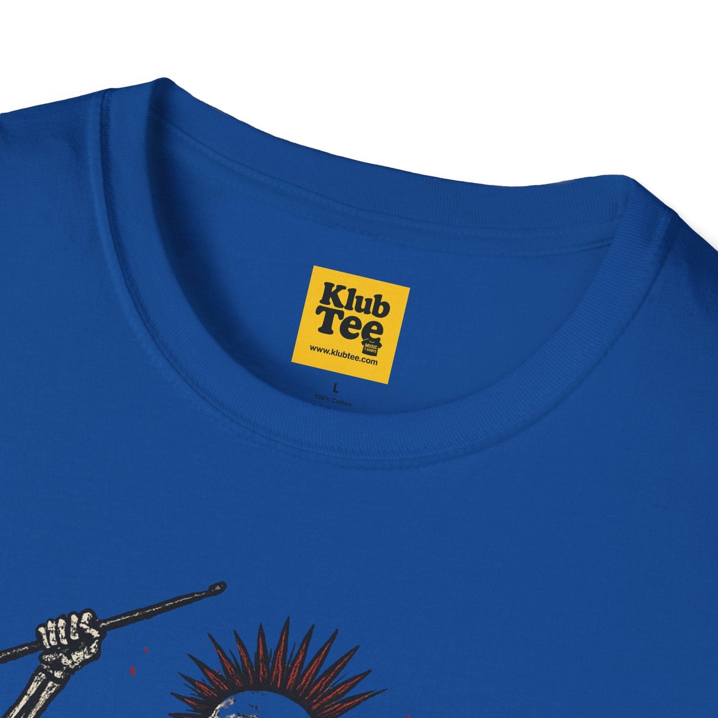 Rockin' Skeleton Drummer T-Shirt - Attitude Design