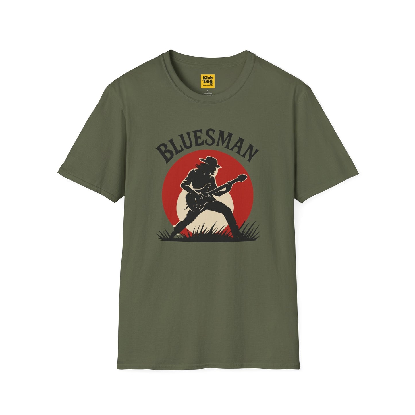 Bluesman T-Shirt - Vintage Guitar Blues