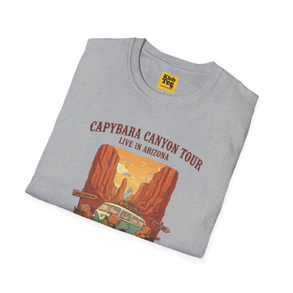 Capybara Canyon Tour T-Shirt - Arizona Adventure Tee