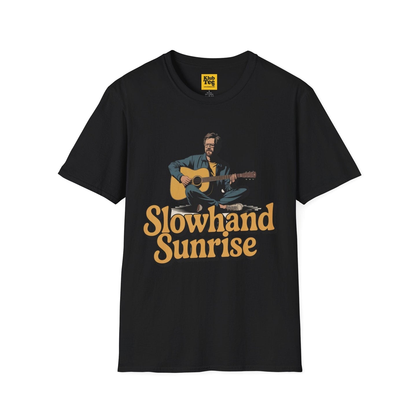 Slowhand Sunrise Guitarist T-Shirt | Vintage Clapton Tee