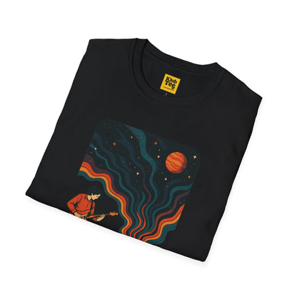 Cosmic Music Vibes T-Shirt - Space Sound