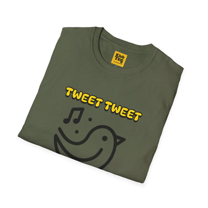 Tweet Tweet Music Sound T-Shirt - Bird Music Tee