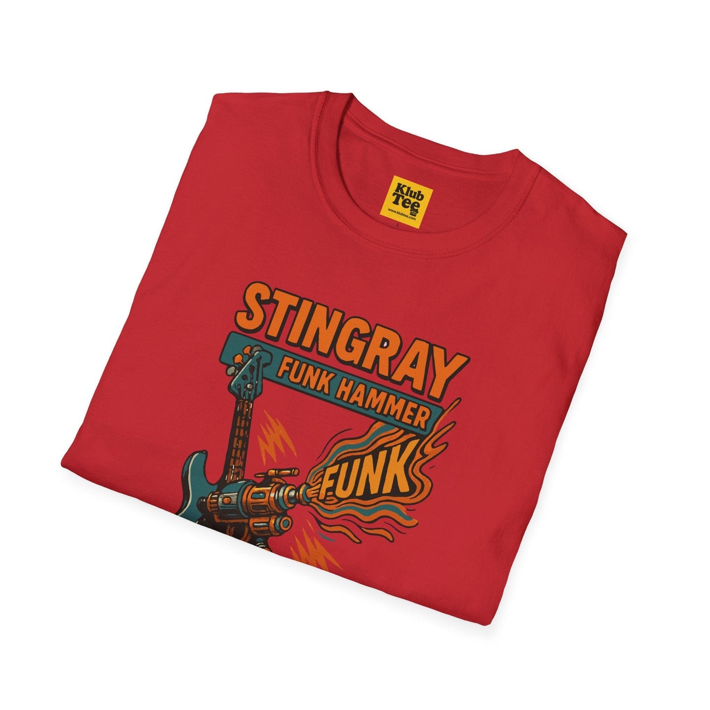 Stingray Funk Hammer T-Shirt - Bass Guitar