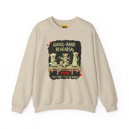Ghoul-Band Rehearsal Halloween Sweatshirt - Spooky Music