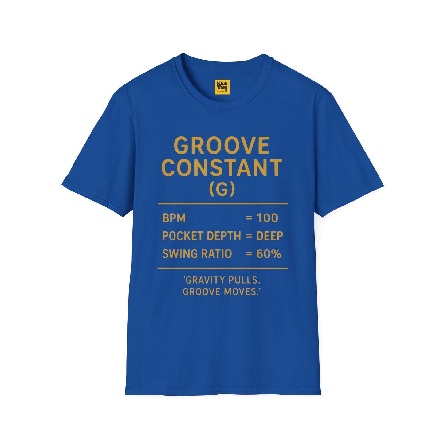 Groove Constant T-Shirt - Mathematical Music