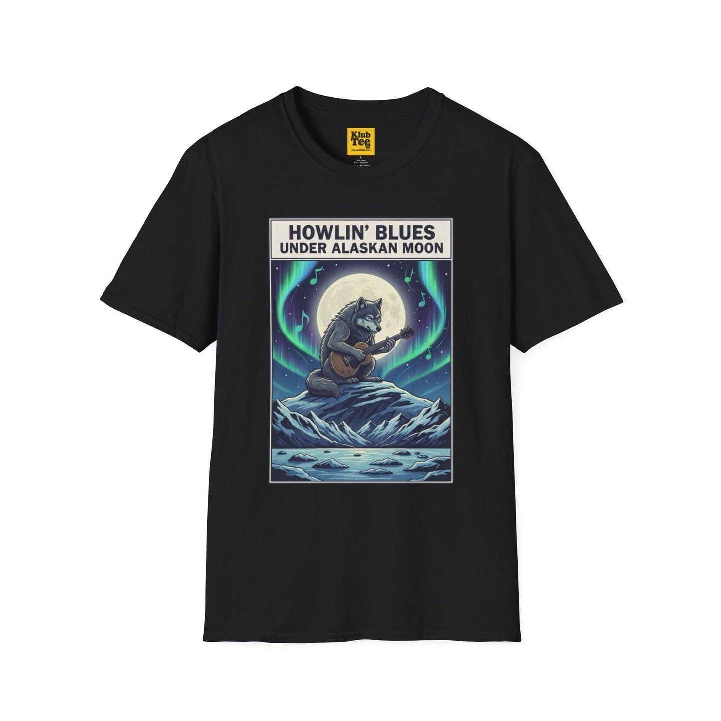 Alaskan Moon Howlin' Blues T-Shirt - Wildlife Music