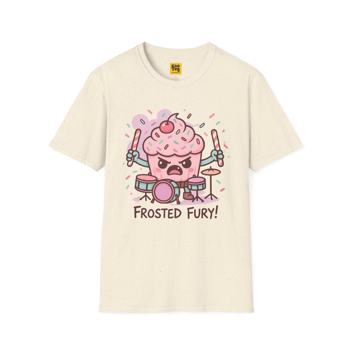 Frosted Fury Cupcake Drummer T-Shirt
