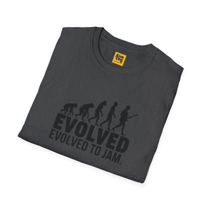 Evolved to Jam T-Shirt - Music Evolution