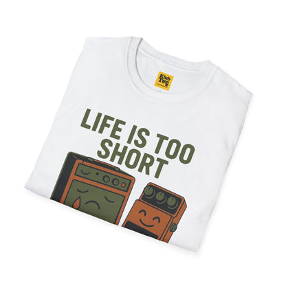Life Too Short for Bad Tone T-Shirt - Guitar Humor