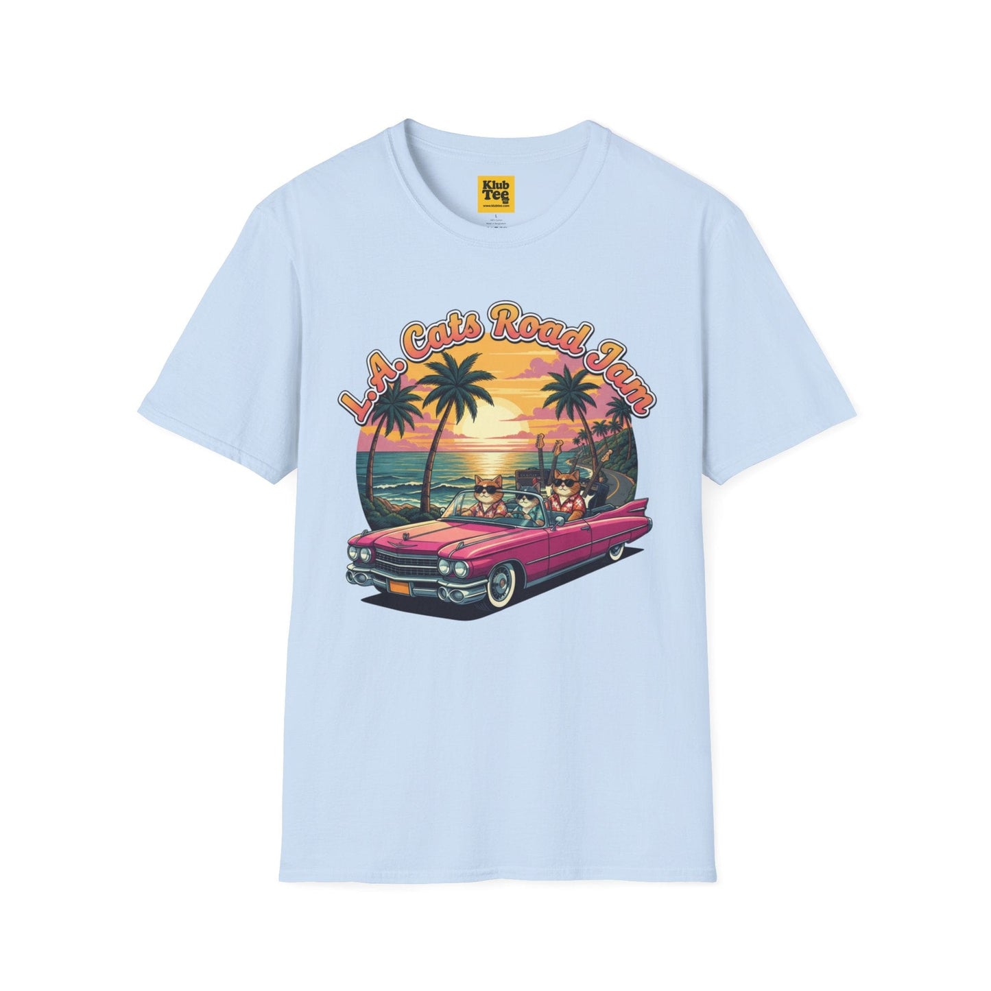 Retro LA Beach Vibes T-Shirt - Summer Vacation Tee