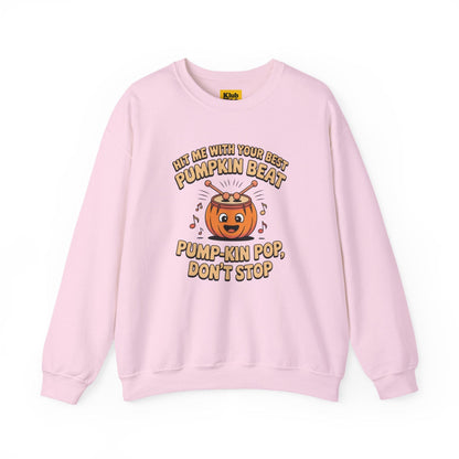 Pumpkin Beat Halloween Sweatshirt - Cozy Music Tee