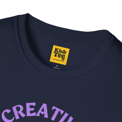Creative and Humble T-Shirt - Floral Music