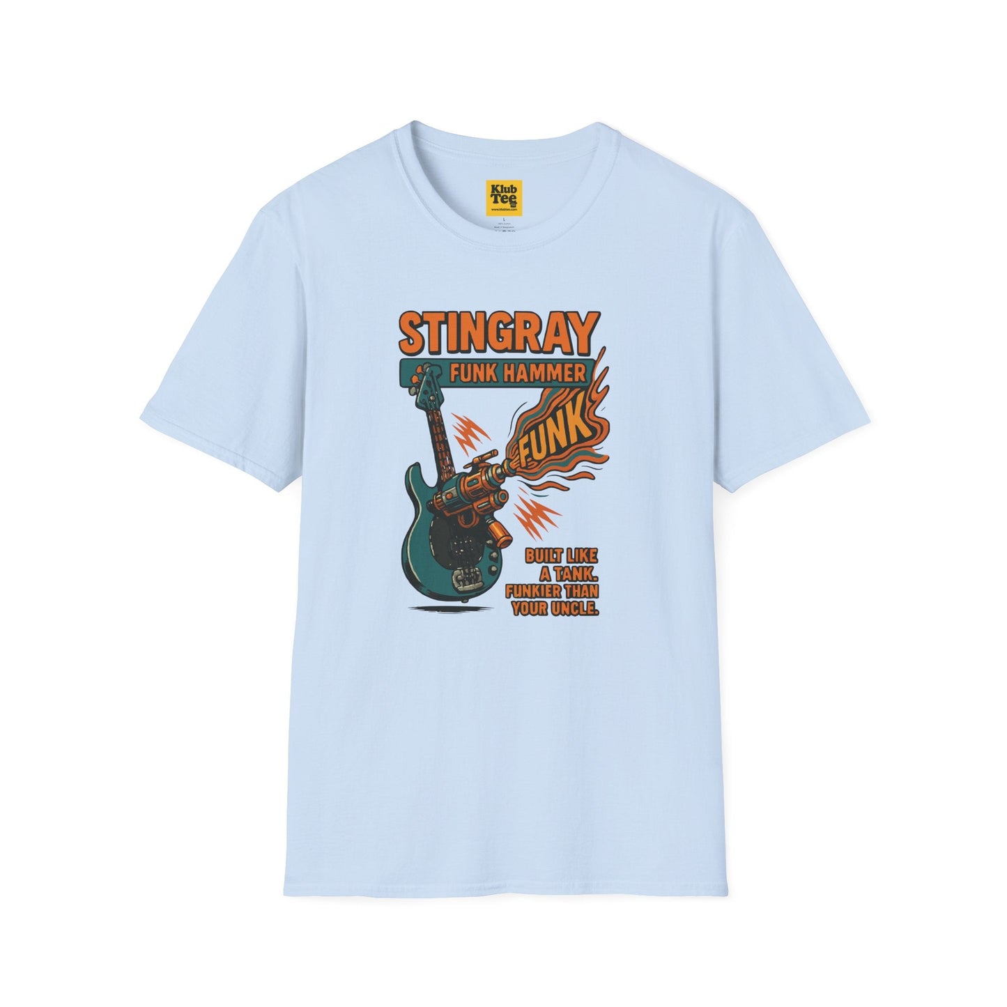 Stingray Funk Hammer T-Shirt - Bass Guitar