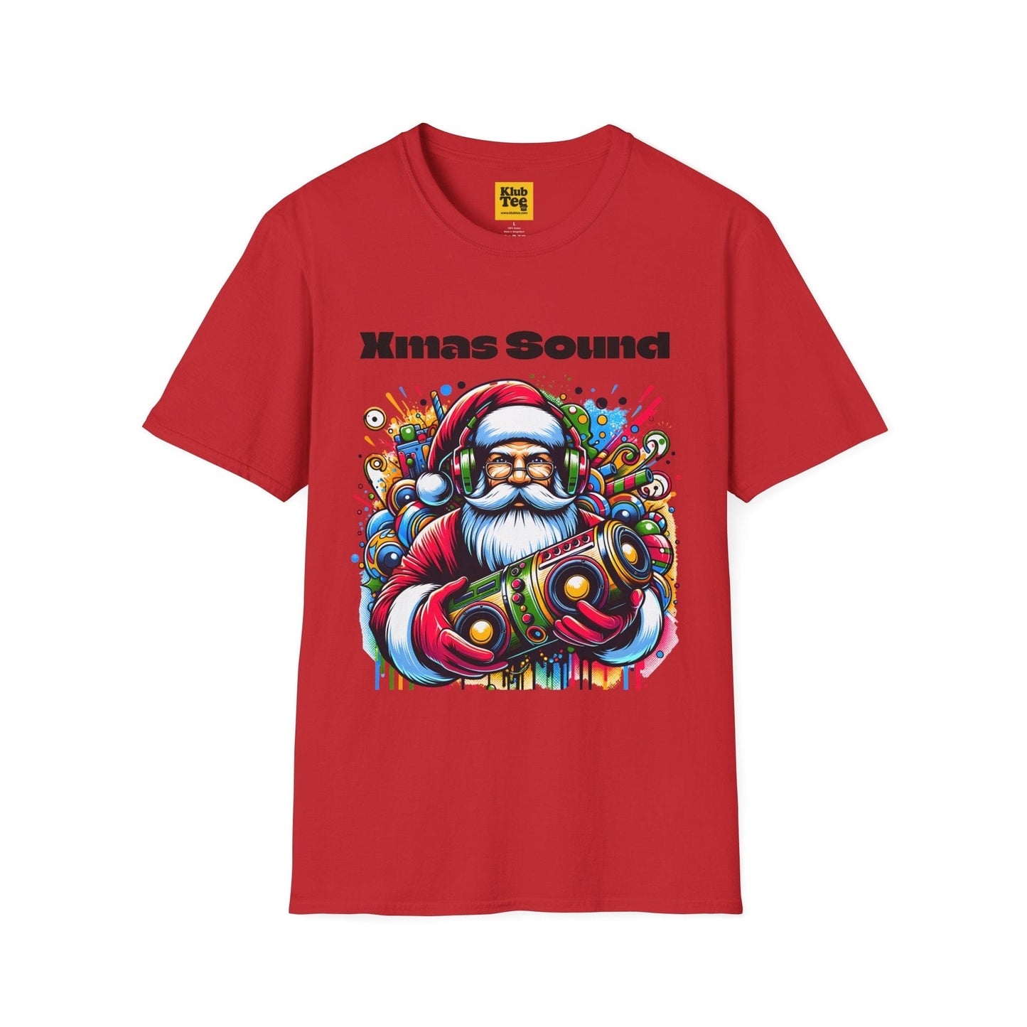 Xmas Sound T-Shirt - Festive Holiday Music Vibe